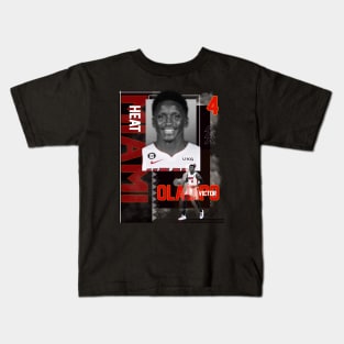 Miami Heat Victor Oladipo 4 Kids T-Shirt